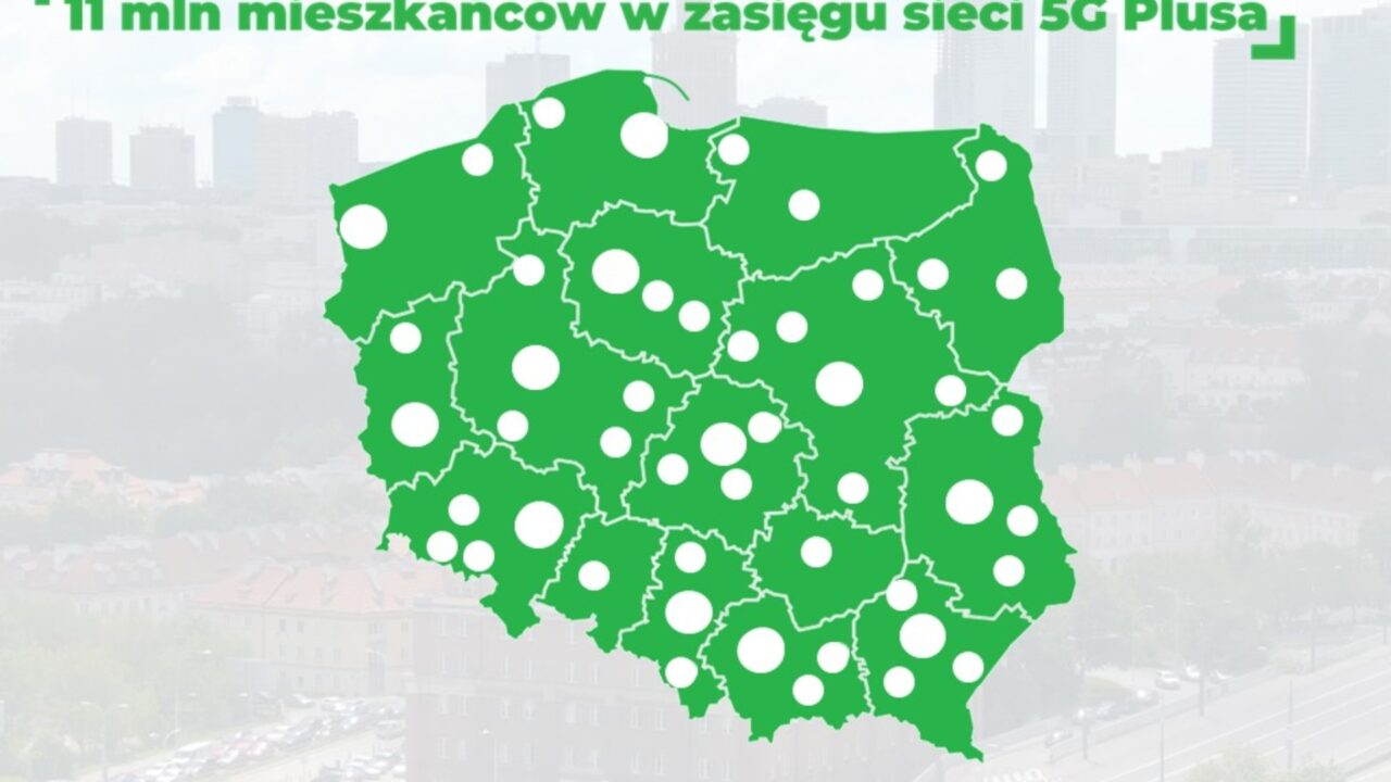 Ponad 7 Mln Mieszkańców Polski W Zasięgu 5g Plusa 2672