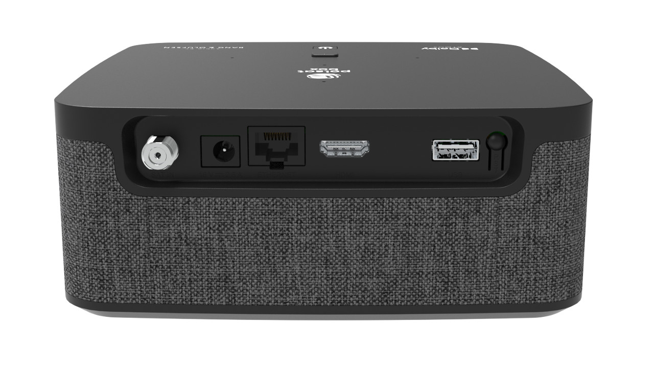 polsat soundbox 4k - tył urządzenia