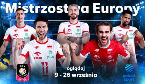 Mistrzostwa Europy siatkarzy w Telewizji Polsat i Polsat Box Go