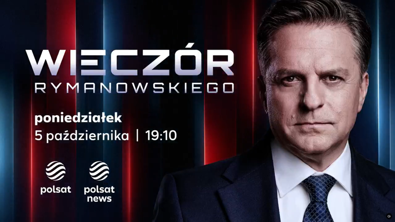 „Wieczór Rymanowskiego” od 5 października w Polsacie i Polsat News